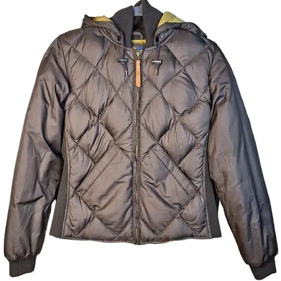 Eddie Bauer vintage Bauer down insulated jacket goose down size small brown - Picture 1 of 5